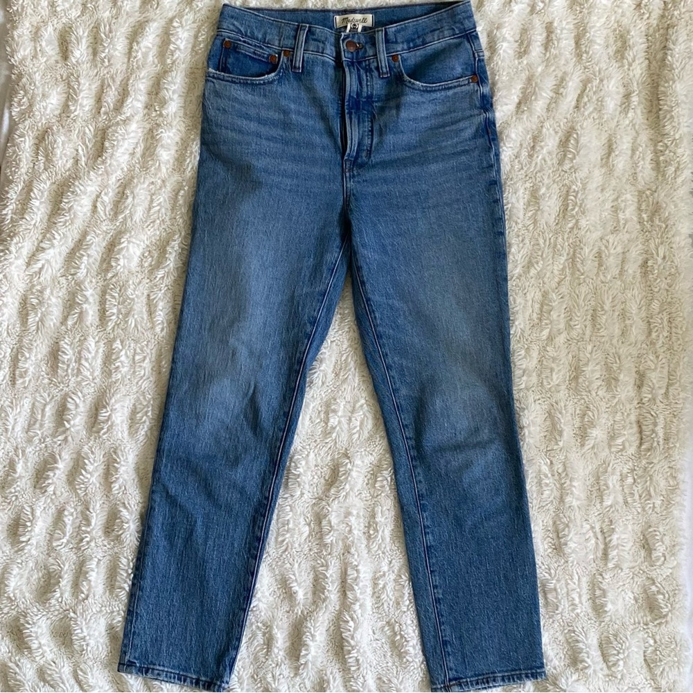 Madewell The Perfect Vintage Jean Banner Wash. Size 27